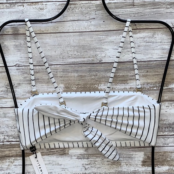 Vitamin A Swim MILA Bandeau Bikini Top - Picture 6 of 10